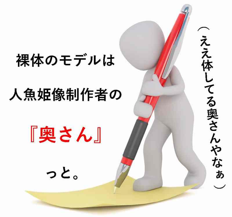 コペンハーゲン　人魚姫像