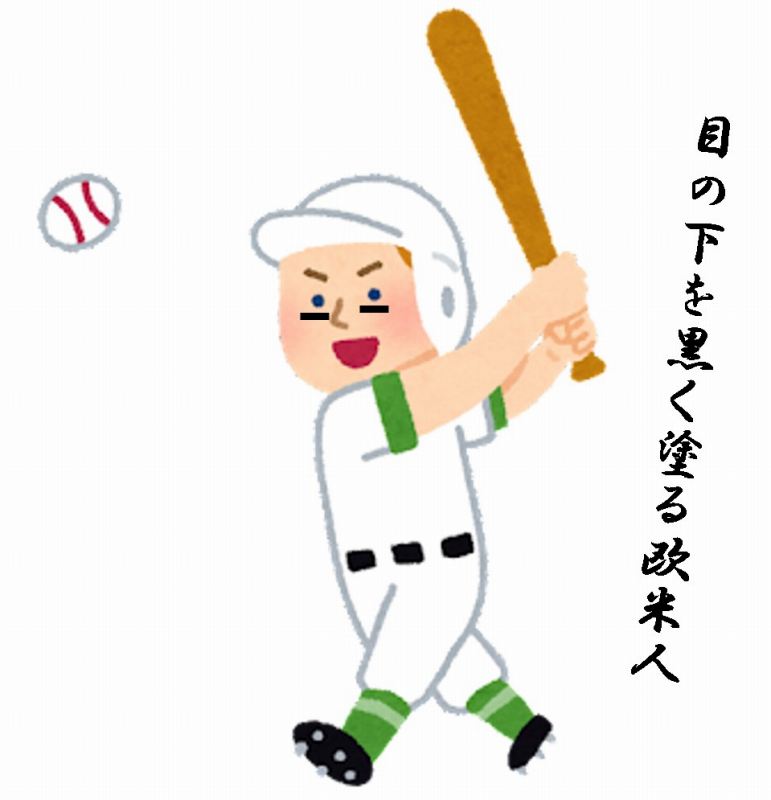 欧米人　サングラス　瞳の色