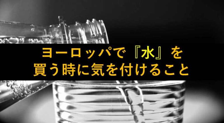 ヨーロッパ　水　炭酸