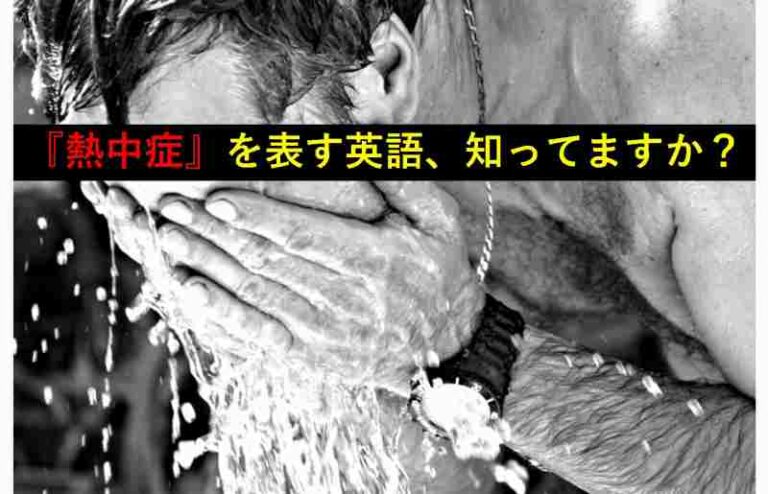 熱中症　英語