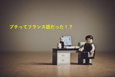 【おもしろい豆知識】「小さい」を表す『プチ』はフランス語だった