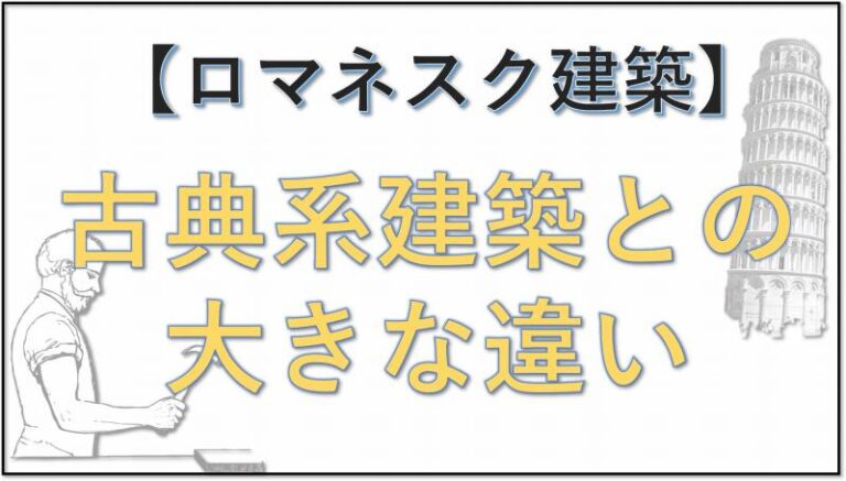 ロマネスク建築　古典系　中世系