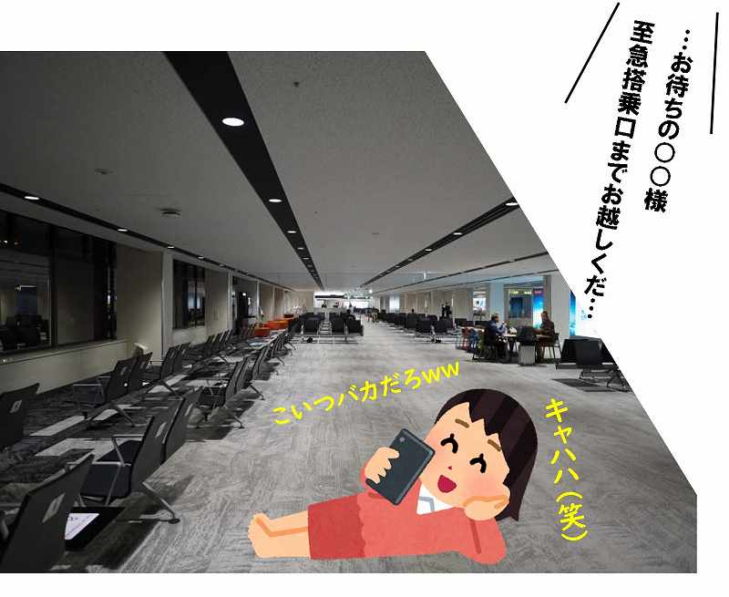 飛行機の乗り方　手続き　空港