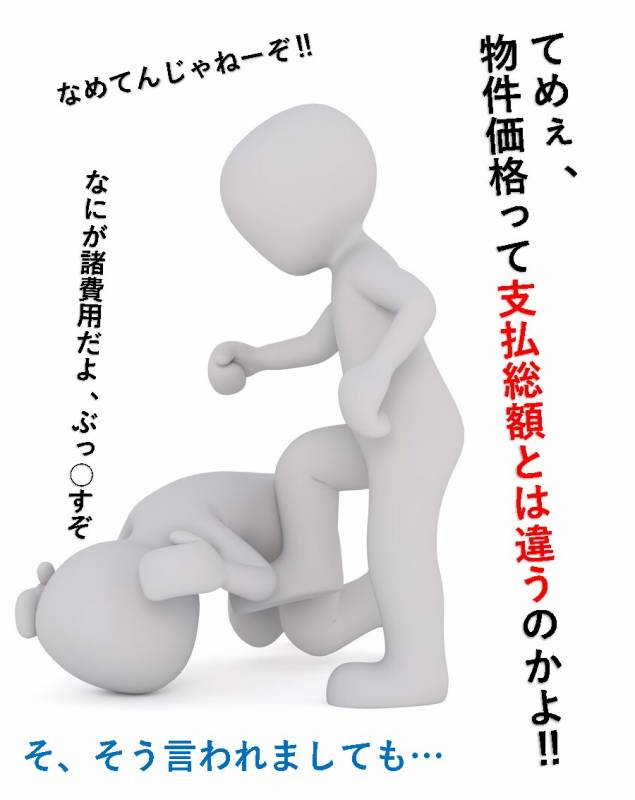 物件価格　支払総額
