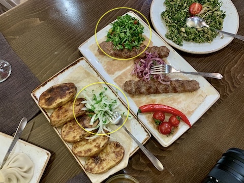 アルメニア　エレバン　料理