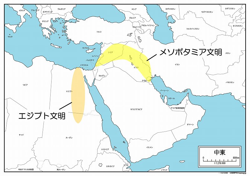 egypt-mesopotamia-map