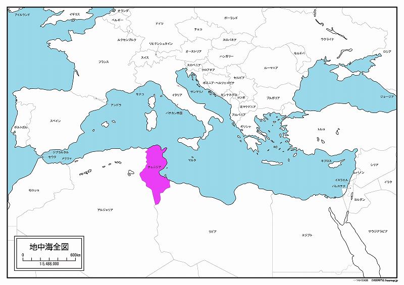 tunisia-jasmine-revolution-map